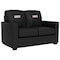Dreamseat Silver Loveseat with New York Giants Secondary Logo XZ7759003LSCDBK-PSNFL21011 - alternate 1